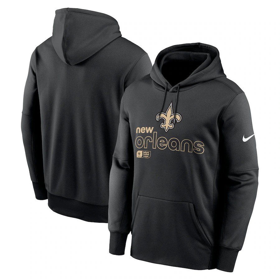 Men New Orleans Saints black style #4 NFL 2024 hoodie->new orleans saints->NFL Jersey